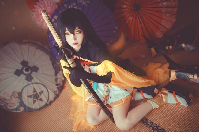 阴阳师 妖刀姬cosplay Cn犬神洛洛子(图10)
