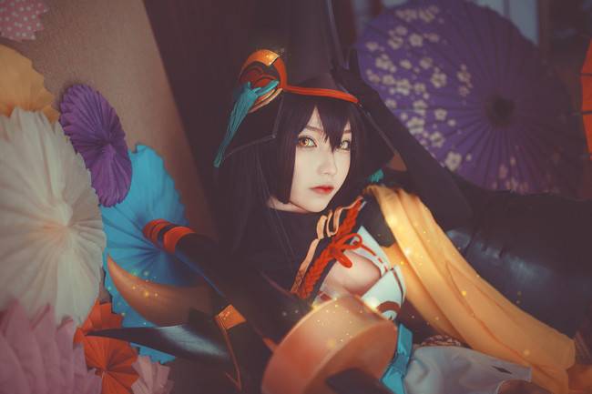 阴阳师 妖刀姬cosplay Cn犬神洛洛子(图12)