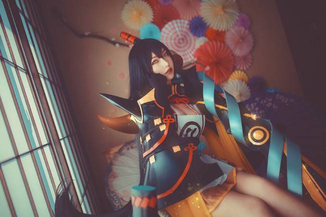 阴阳师 妖刀姬cosplay Cn犬神洛洛子(图16)
