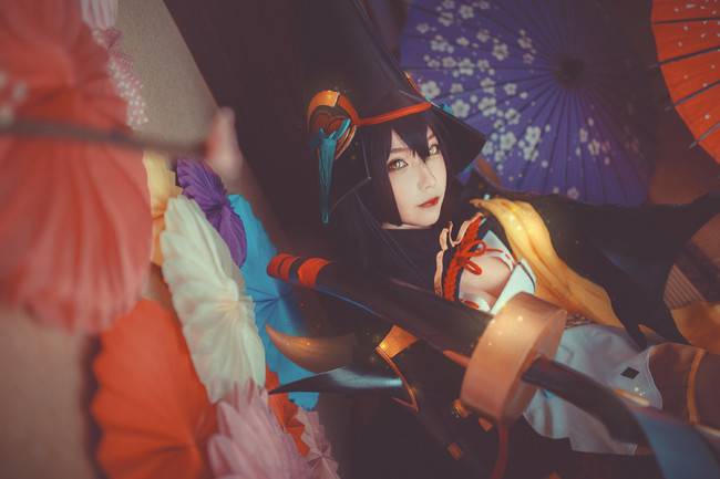 阴阳师 妖刀姬cosplay Cn犬神洛洛子(图15)