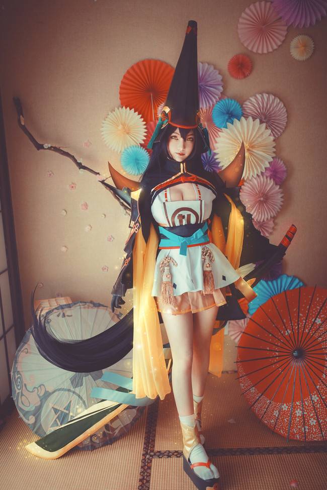 阴阳师 妖刀姬cosplay Cn犬神洛洛子(图17)