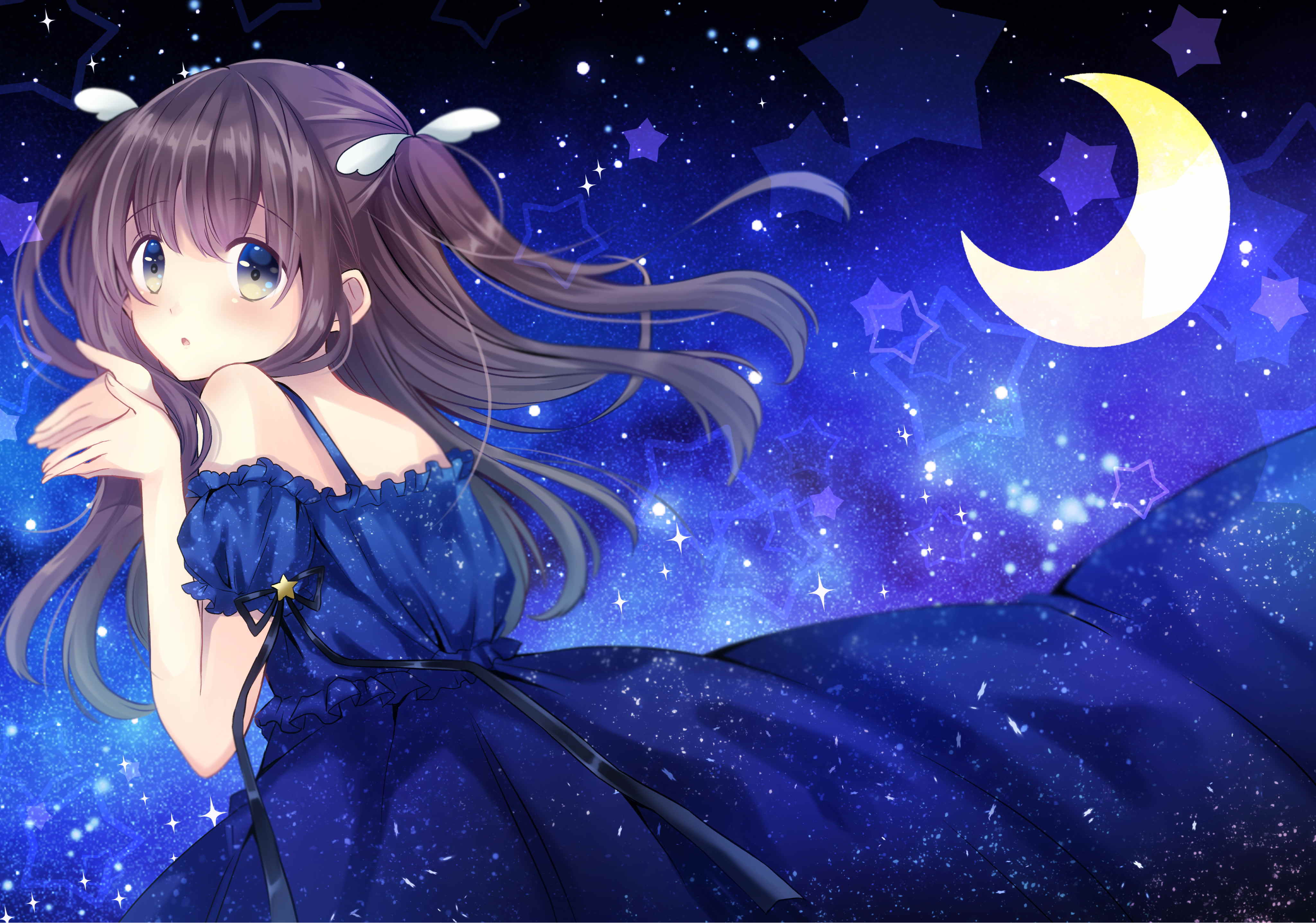 [Pixiv精选]身穿夜空。星空搭配插画特辑(图8)