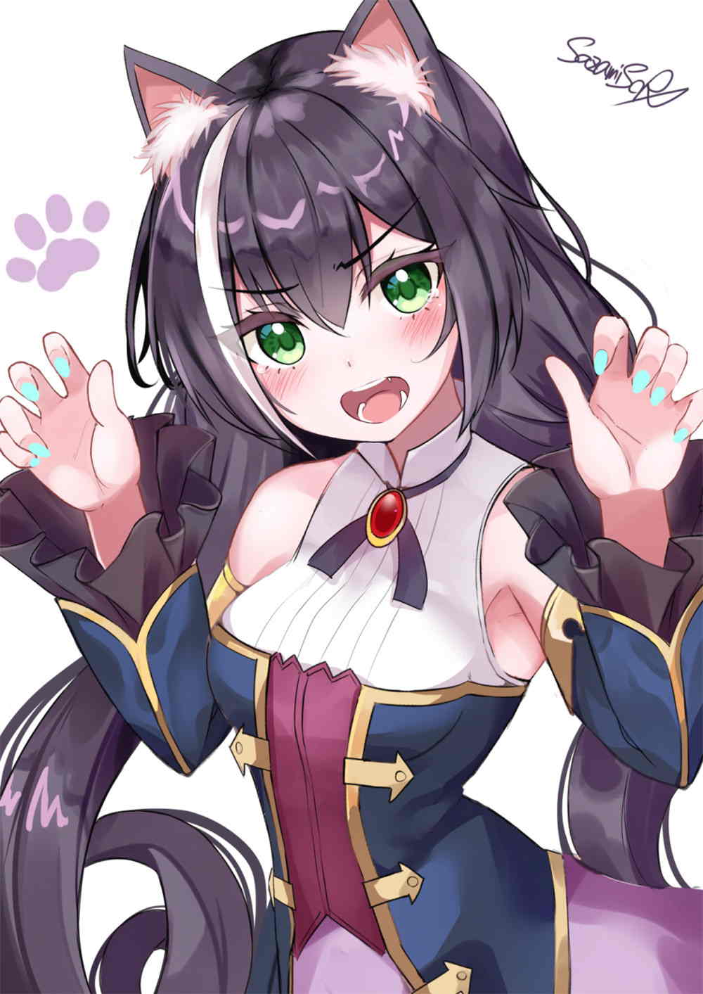 [Pixiv精选]缤纷指尖。美甲插画特辑(图1)