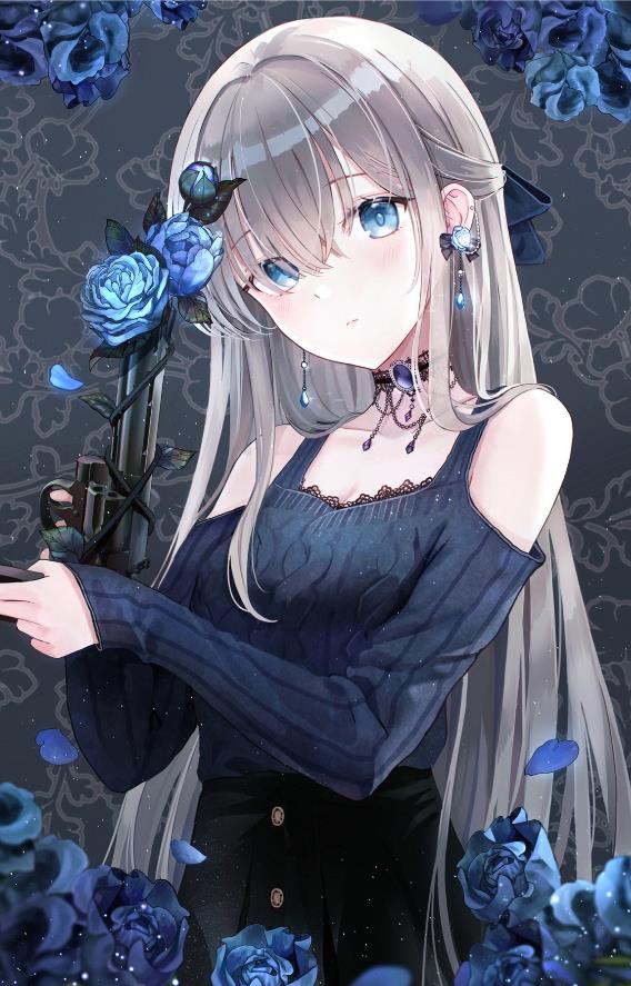 [Pixiv精选]瞄准你的心♡手枪与少女插画特辑(图5)