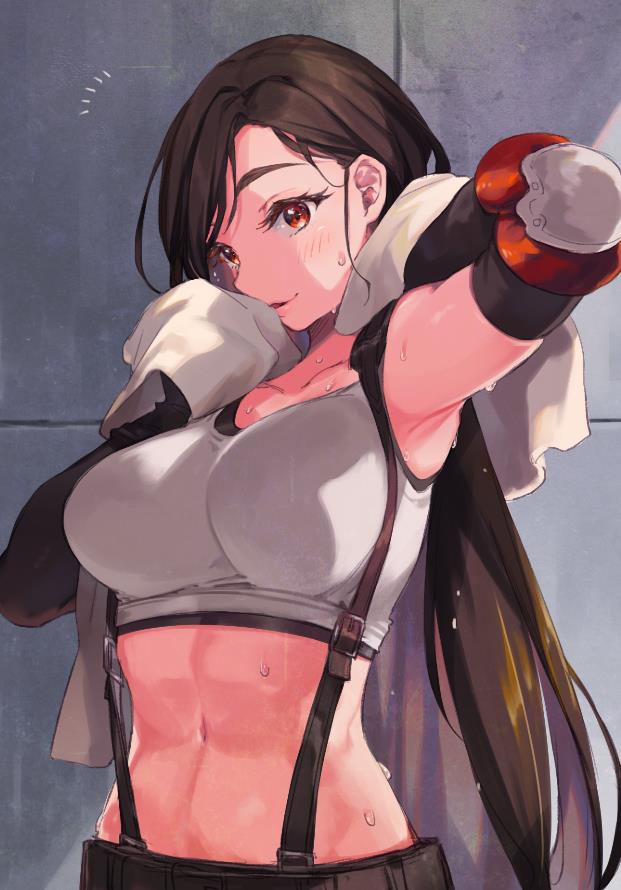 [Pixiv精选]认真的证明。女孩的汗水插画特辑(图7)
