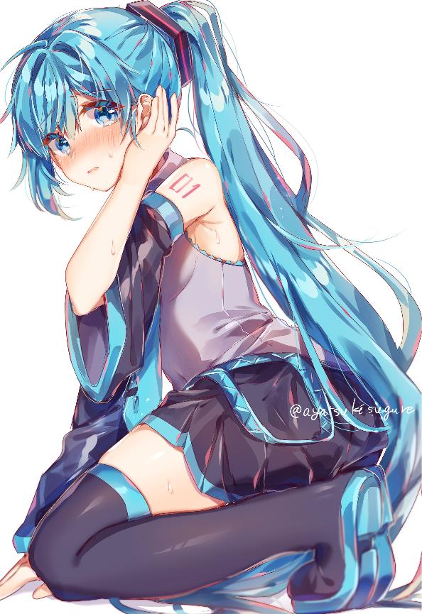 [Pixiv精选]认真的证明。女孩的汗水插画特辑(图5)