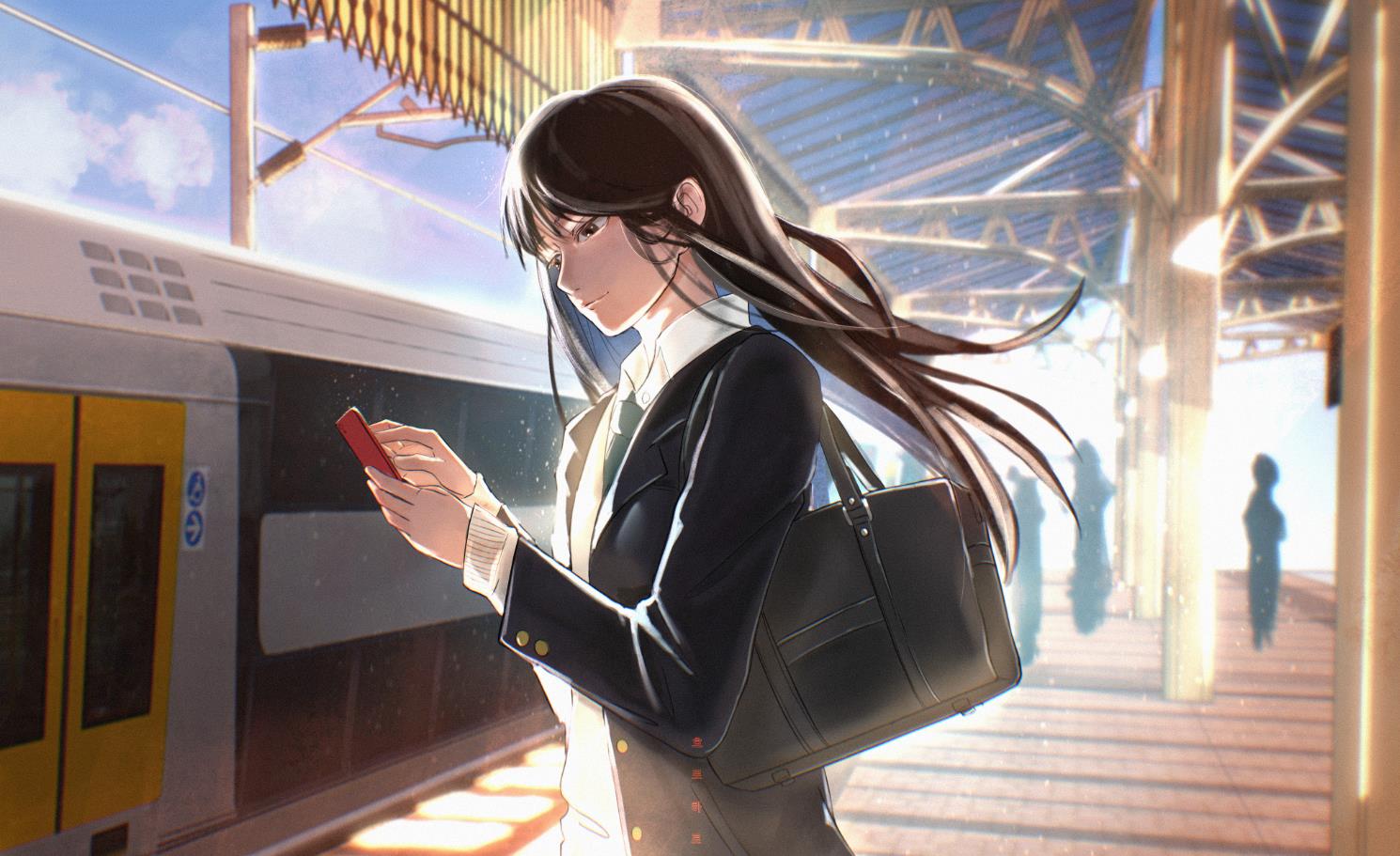 [Pixiv精选]去往何方？站台插画特辑(图6)