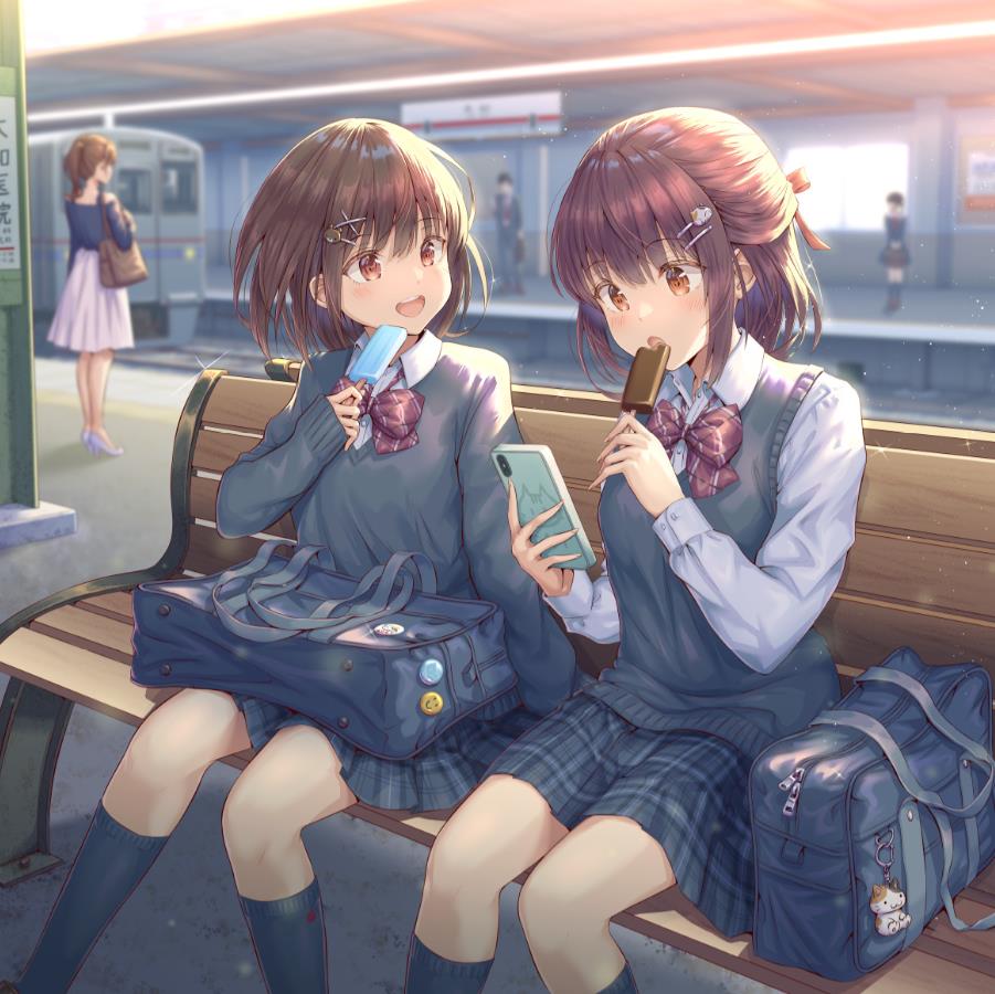 [Pixiv精选]去往何方？站台插画特辑(图1)