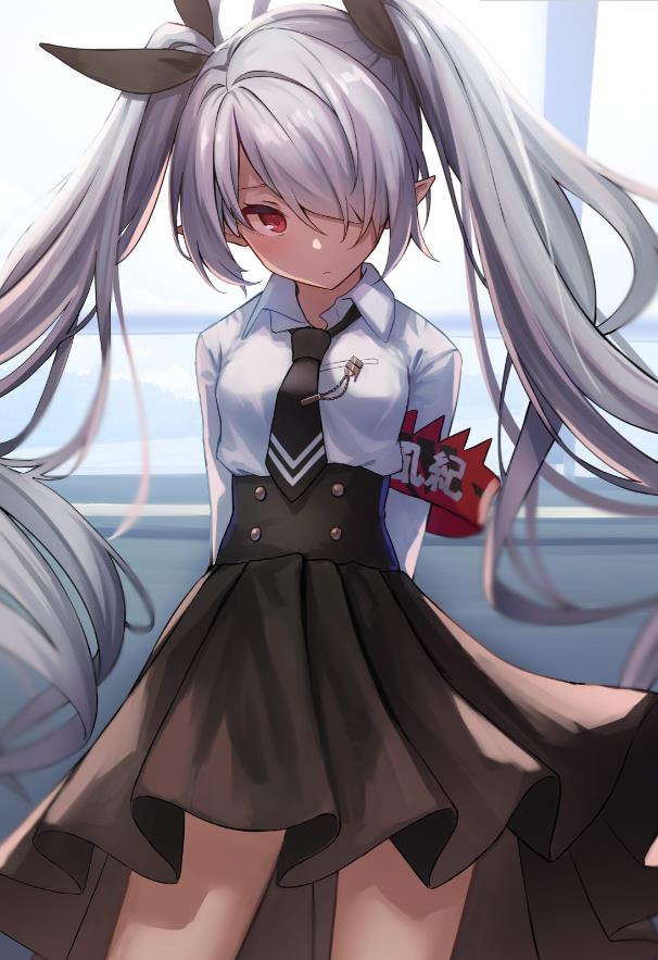 [Pixiv精选]如月光般皎洁。银发女子插画特辑(图2)