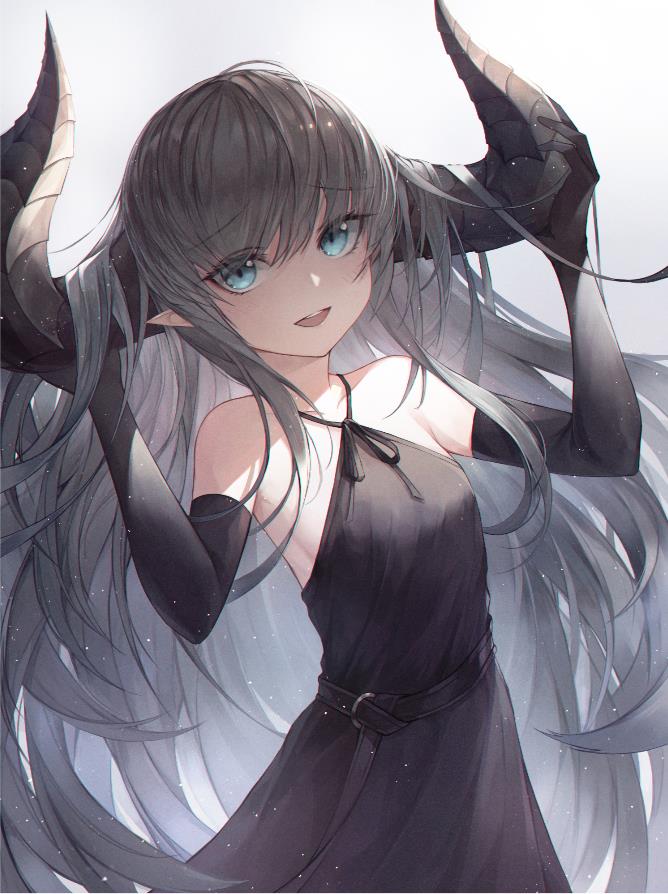 [Pixiv精选]这才是奇幻♡犄角少女插画特辑(图4)