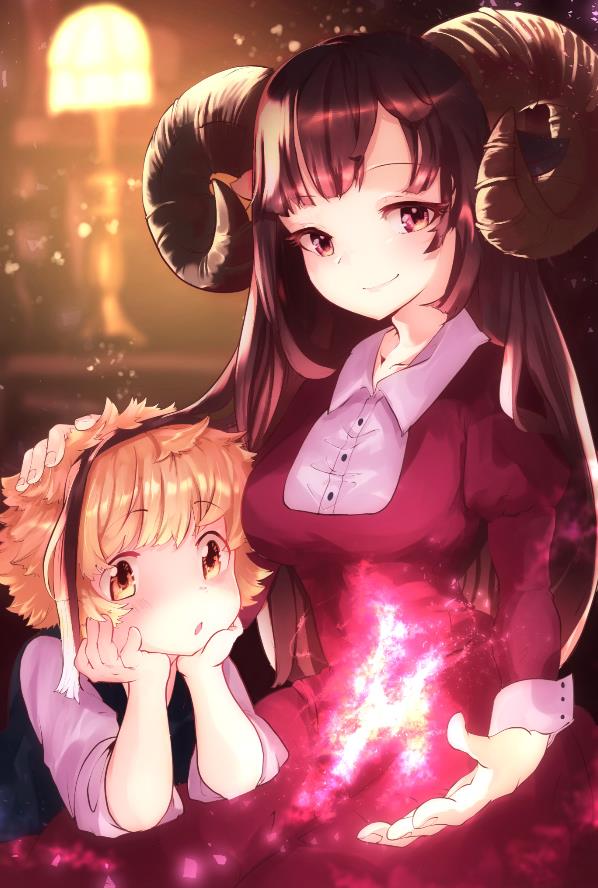 [Pixiv精选]这才是奇幻♡犄角少女插画特辑(图3)