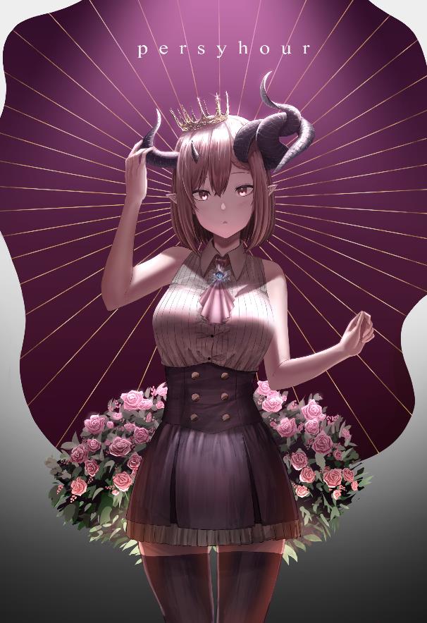 [Pixiv精选]这才是奇幻♡犄角少女插画特辑(图2)