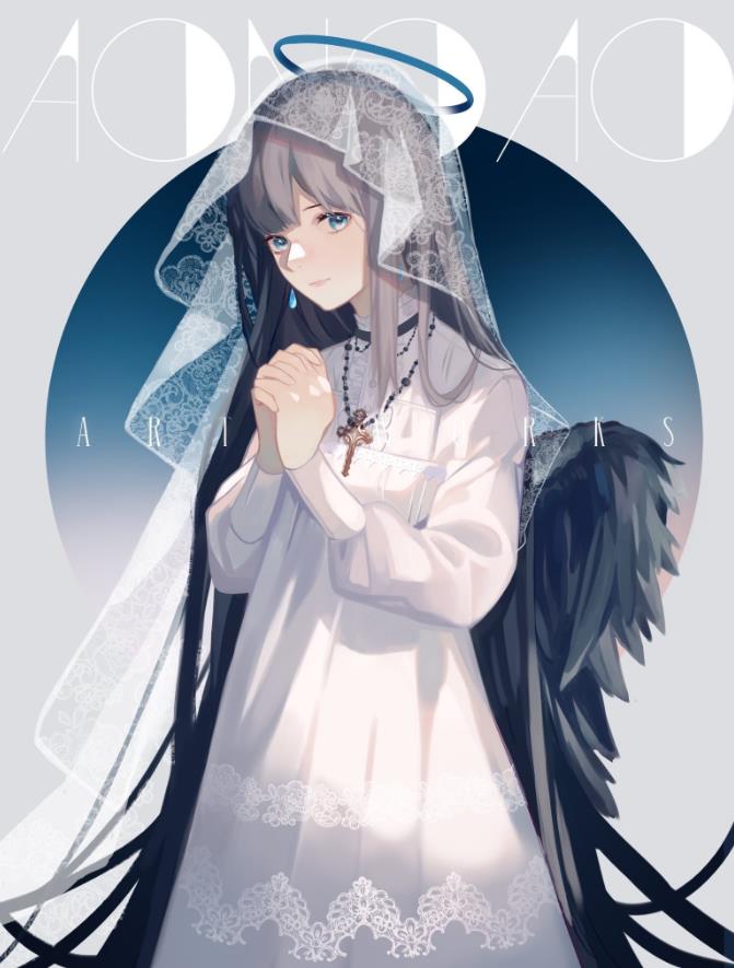 [Pixiv精选]以蕾丝点缀。头纱插画特辑(图2)