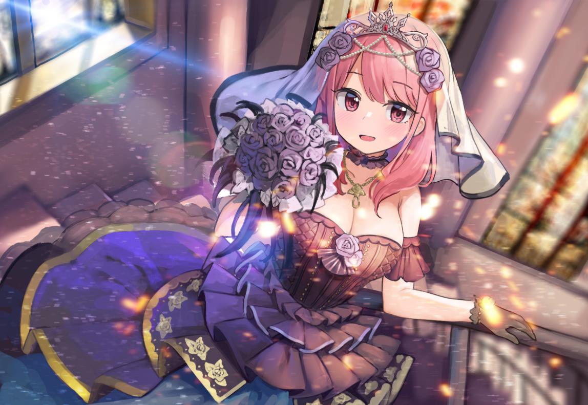 [Pixiv精选]以蕾丝点缀。头纱插画特辑(图7)