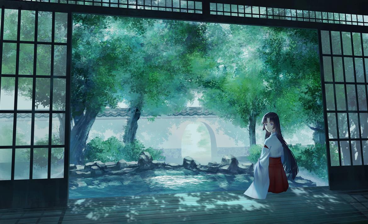 [Pixiv精选]感受四季风情。缘侧插画特辑(图6)