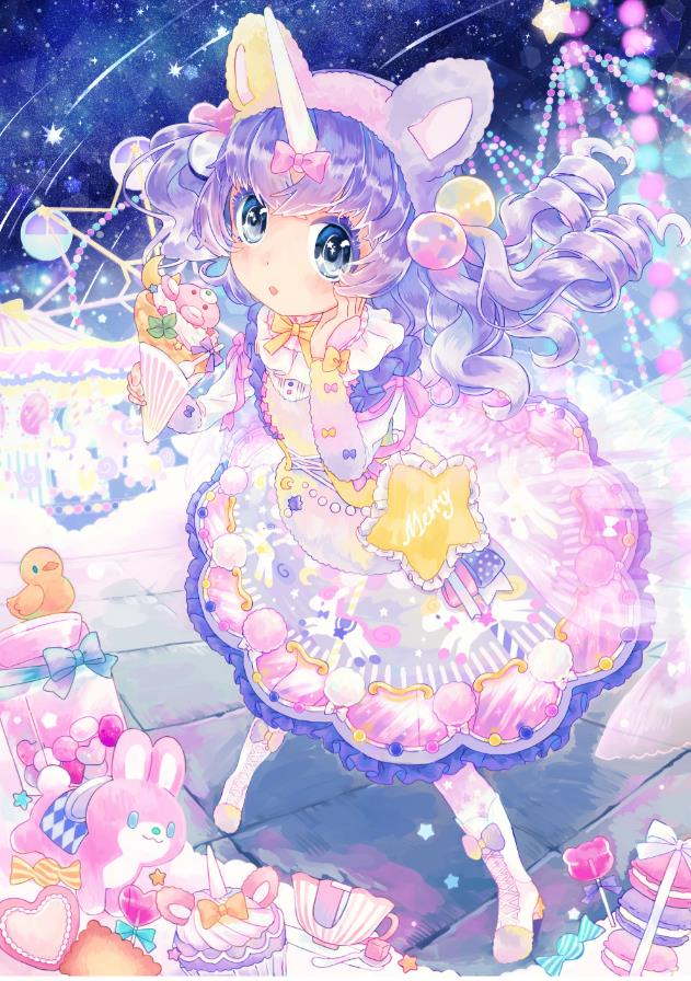 [Pixiv精选]可爱糖果色 。「梦幻可爱」插画特辑(图3)