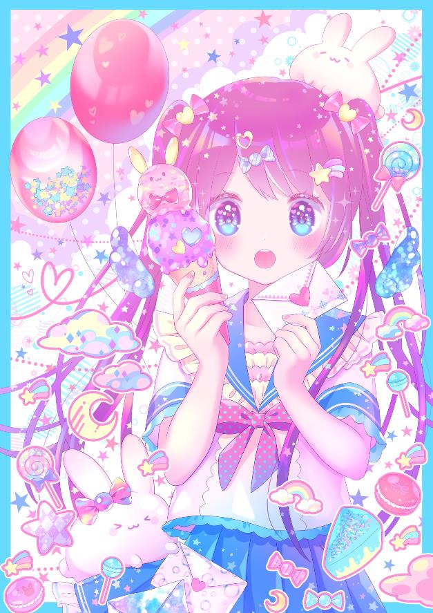 [Pixiv精选]可爱糖果色 。「梦幻可爱」插画特辑(图5)