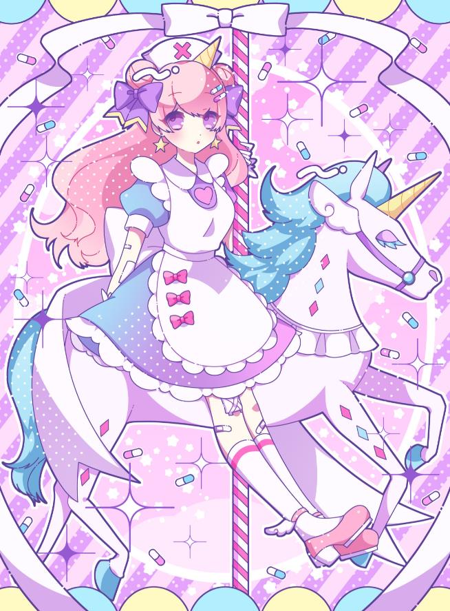 [Pixiv精选]可爱糖果色 。「梦幻可爱」插画特辑(图2)