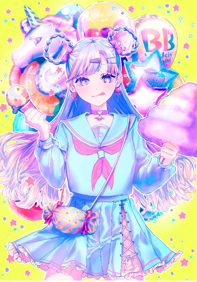 [Pixiv精选]可爱糖果色 。「梦幻可爱」插画特辑(图7)