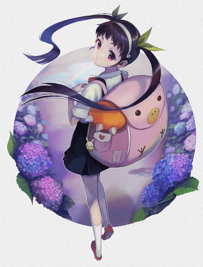 [Pixiv精选]雨天的缤纷花朵。紫阳花插画特辑(图2)