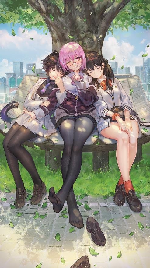 [Pixiv精选]学生制服的绝配！乐福鞋插画特辑(图3)