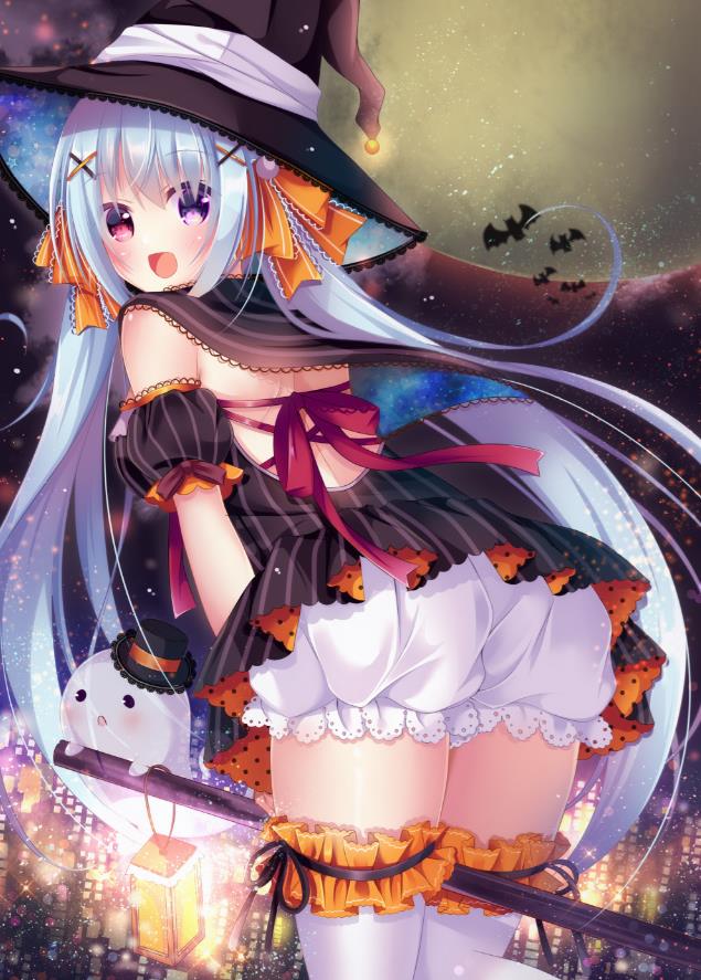 [Pixiv精选]看得见的内衣。灯笼裤插画特辑(图1)