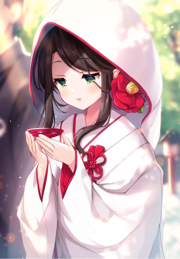 [Pixiv精选]六月新娘的和服。白无垢插画特辑(图6)