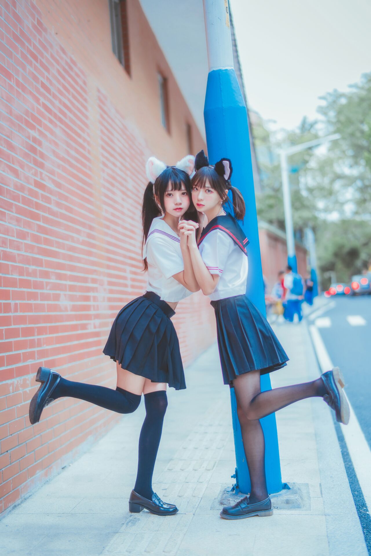 JK百合花，如果你们不带我一起玩，我就举报给老师！【32P】(图3)
