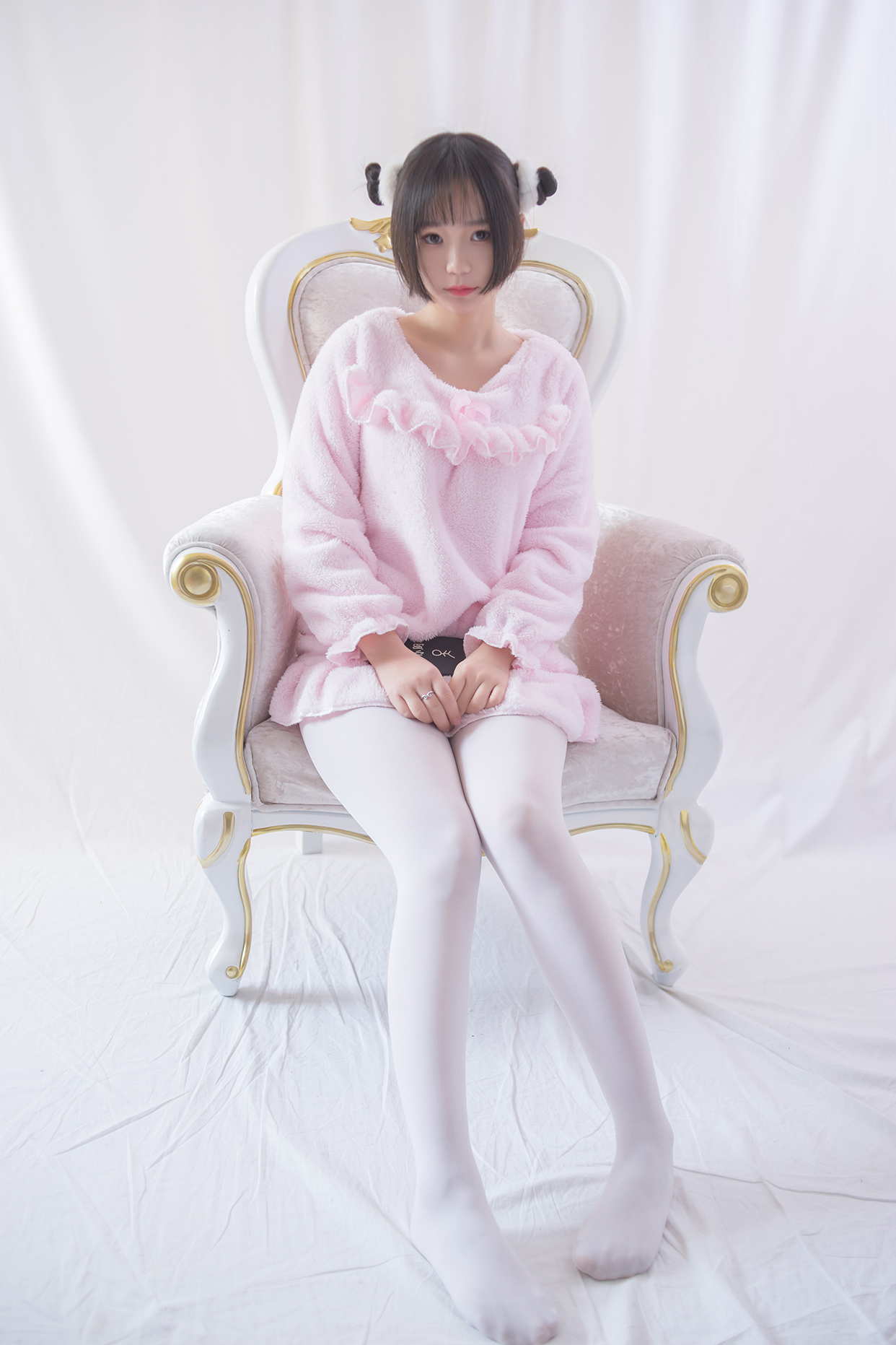 粉衣白裙【59P】(图1)