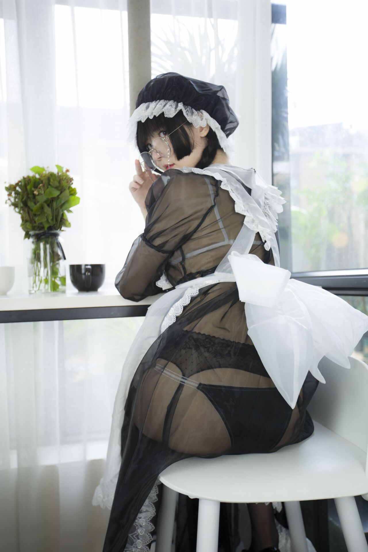 黑丝透视满满的神秘感【23P】(图4)