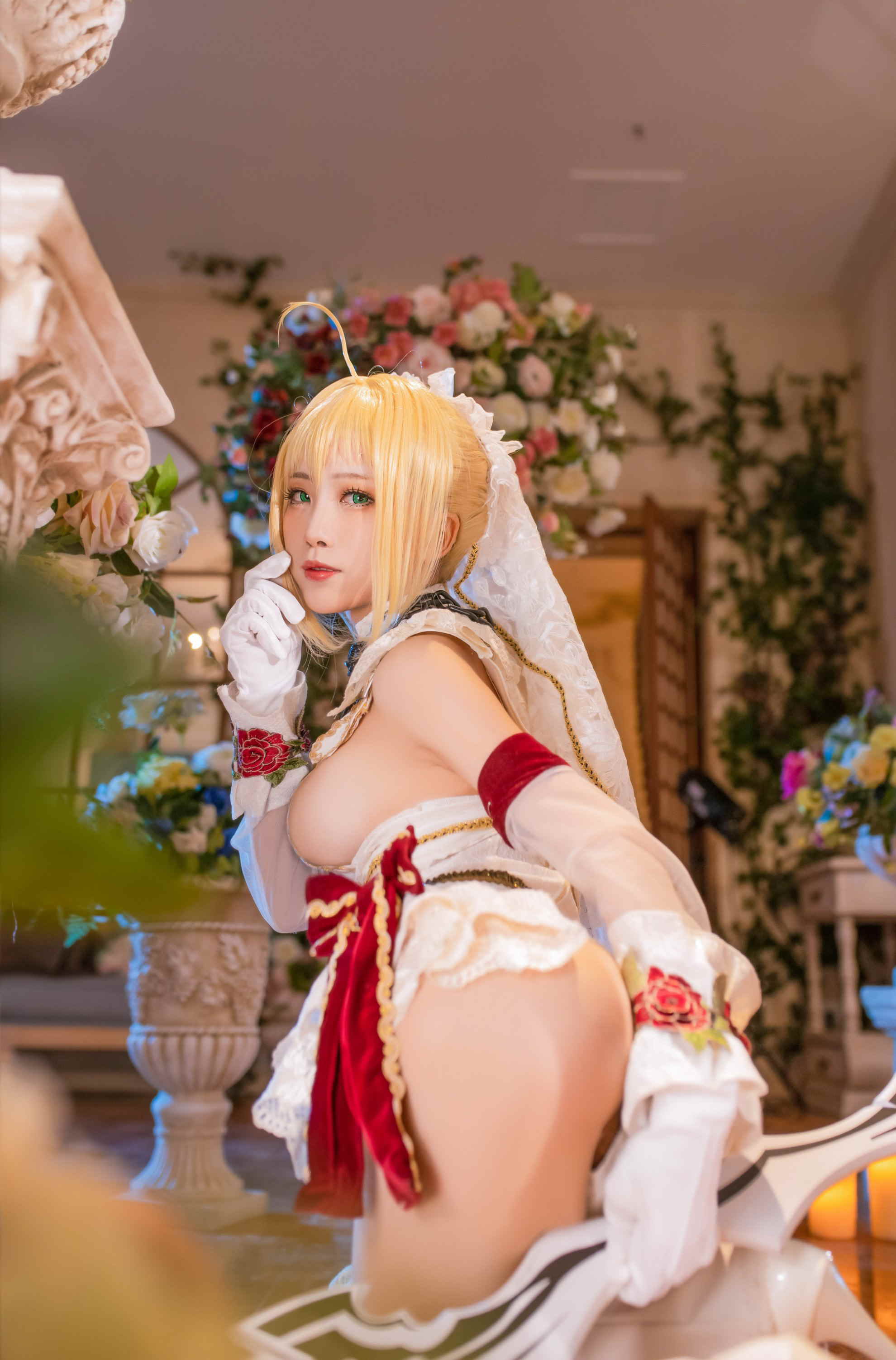 妩媚的尼禄Cosplay【35P】(图2)