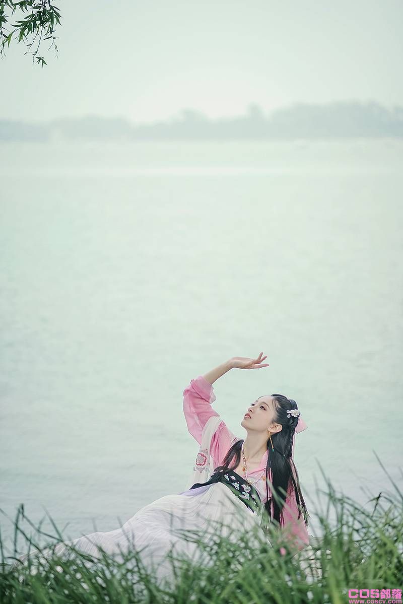 汉服写真 风莲入梦Cn：璐瑶想养白狗(图17)