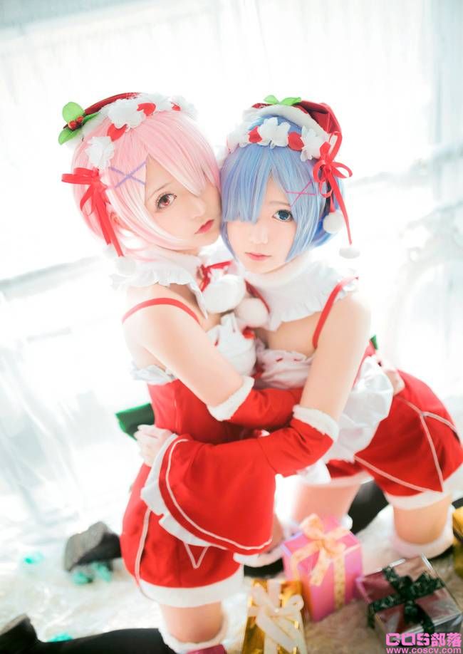 蕾姆拉姆圣诞cosplay Cn:柯柯 Hs怪老头(图1)