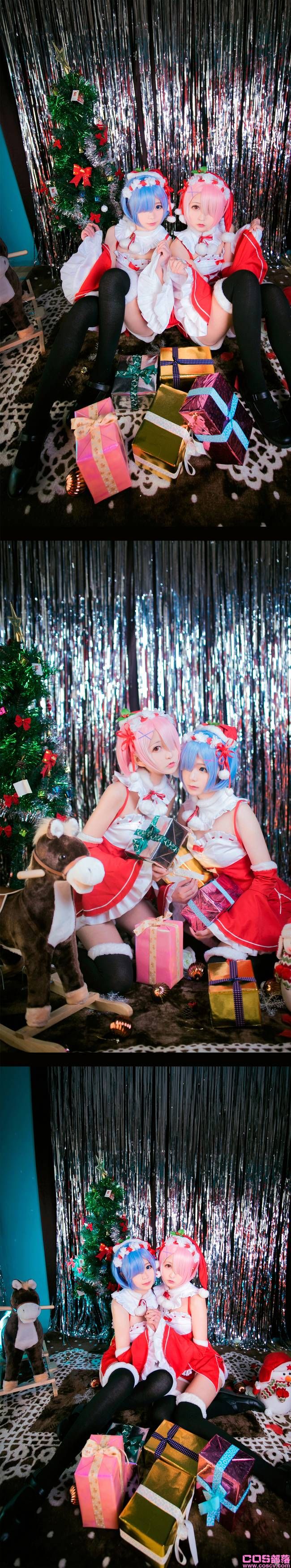 蕾姆拉姆圣诞cosplay Cn:柯柯 Hs怪老头(图11)