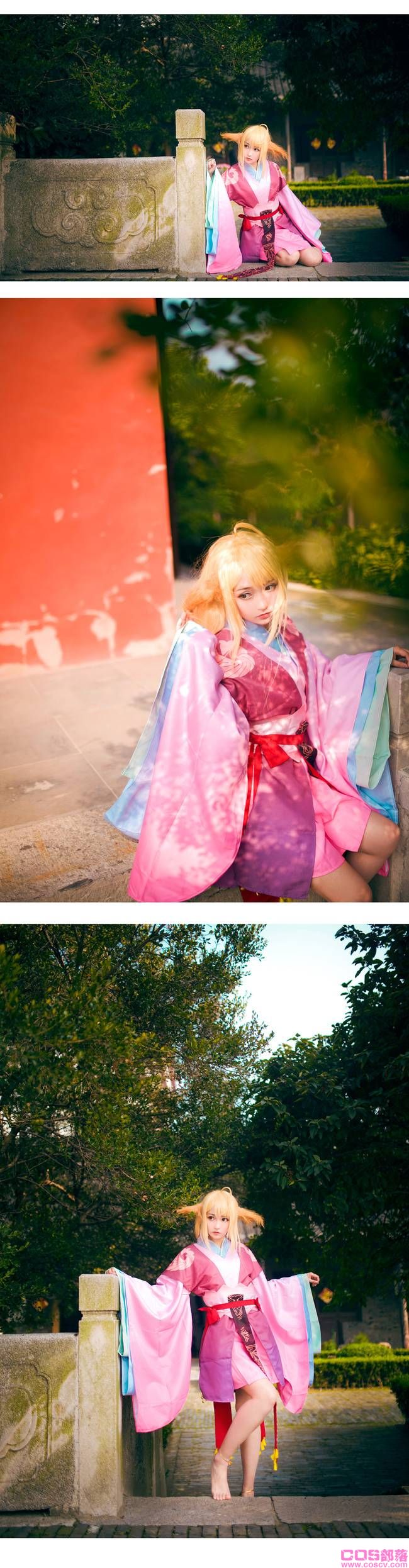 涂山红红cosplay Cn:Hs怪老头(图1)