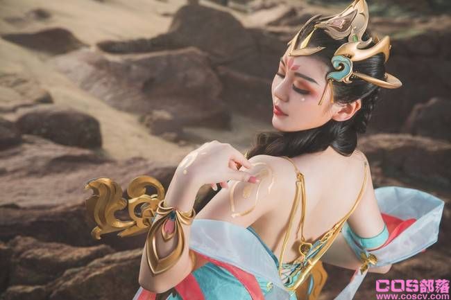 王者荣耀 角色：杨玉环 Cn：不爱吃鱼的猫猫x夭灼(图7)
