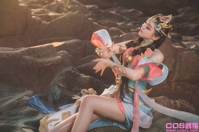 王者荣耀 角色：杨玉环 Cn：不爱吃鱼的猫猫x夭灼(图4)