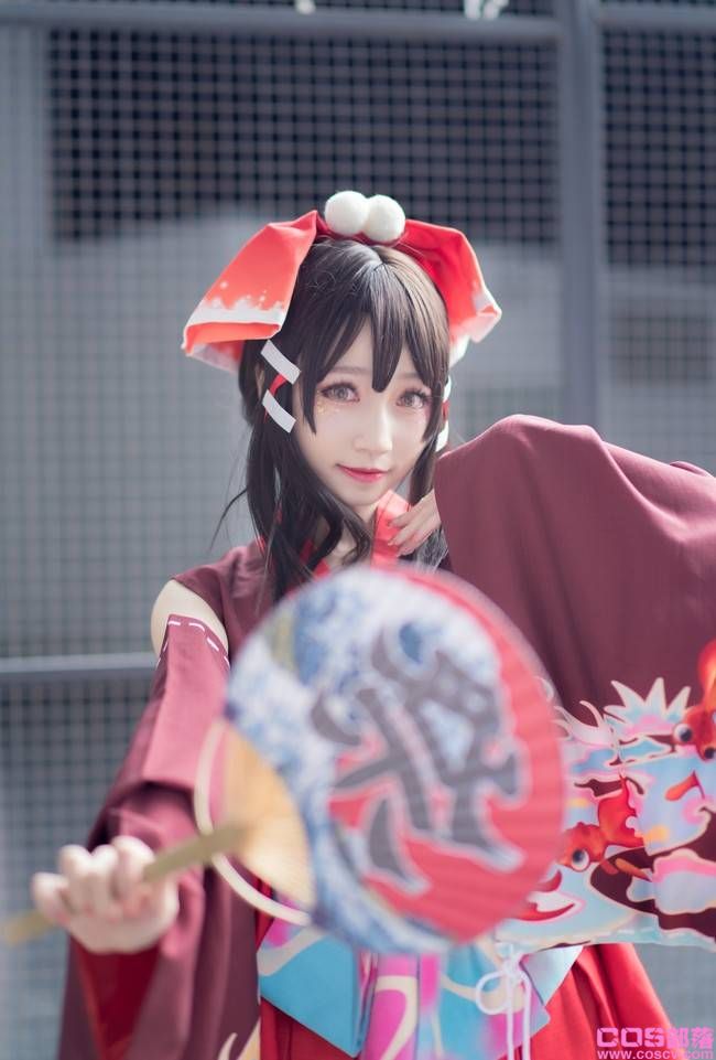 东方Project 灵梦cosplay Cn：未央陌寒w(图3)