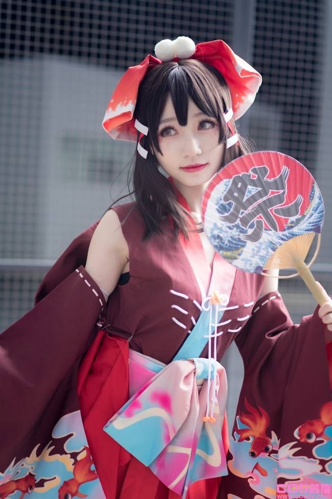 东方Project 灵梦cosplay Cn：未央陌寒w(图1)