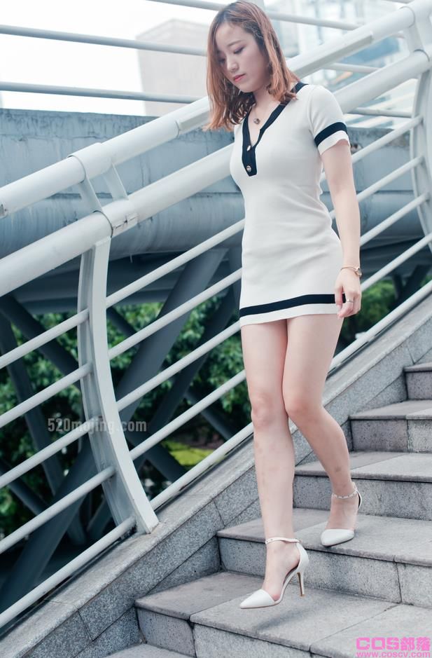 【街拍】白色包裙曼妙身材【384P-4.42G】(图9)