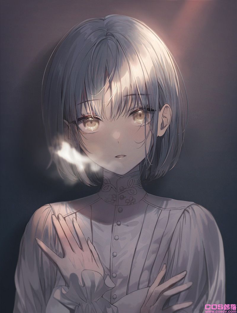 [动漫美图]二次元世界里充满了倦怠感,灰色系插画特辑(图1)