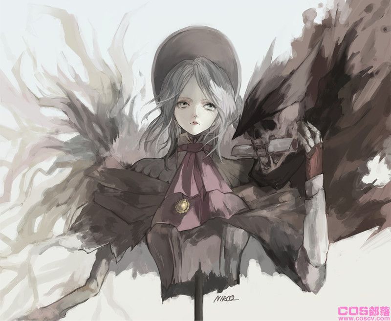 [动漫美图]二次元世界里充满了倦怠感,灰色系插画特辑(图3)
