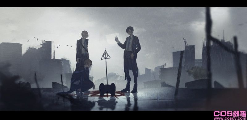 [动漫美图]二次元世界里充满了倦怠感,灰色系插画特辑(图17)