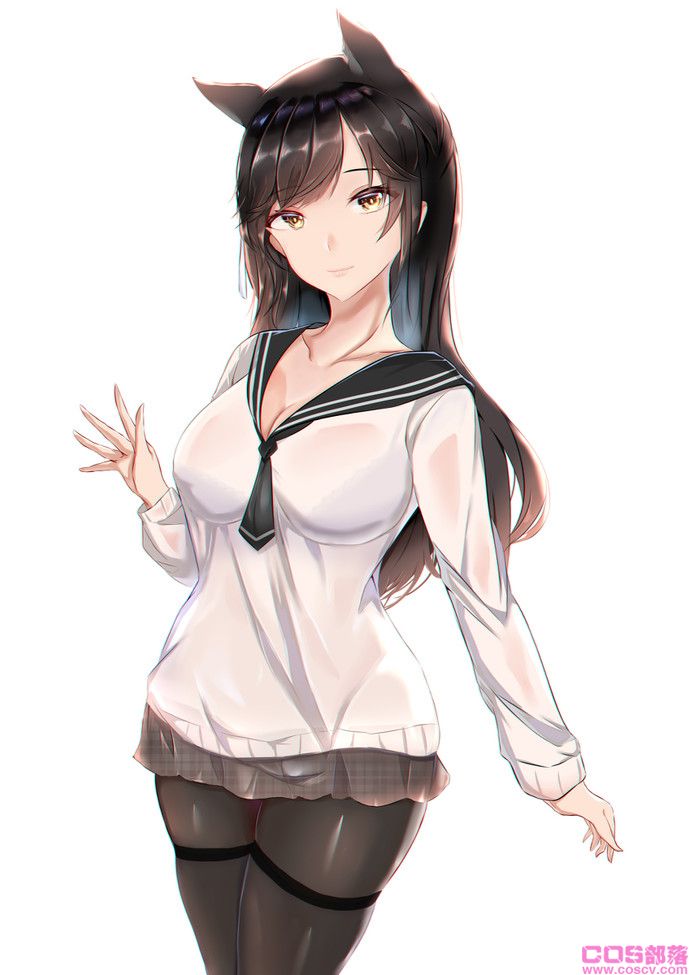 [动漫美图]碧蓝航线爱宕插画图片水着特辑(图9)