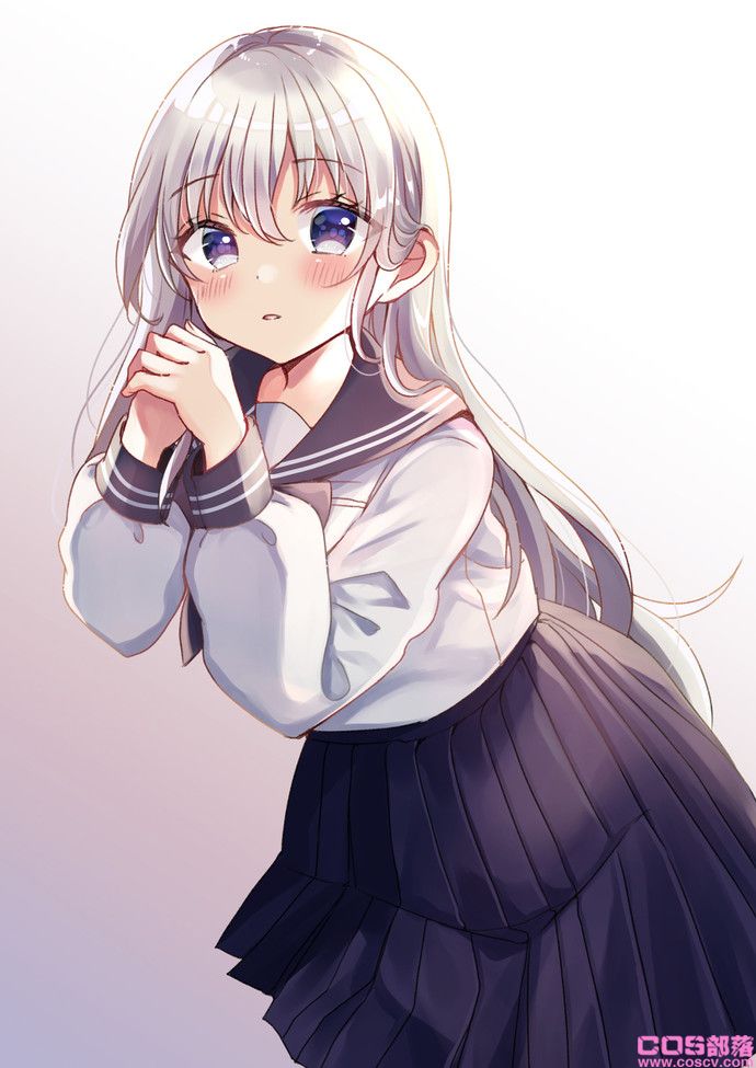 [动漫插画]二次元世界里的银发女子,很爱的插画美图特辑(图6)