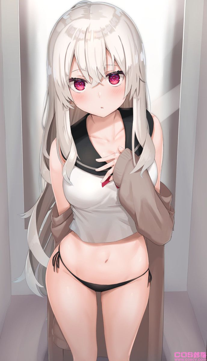 [动漫插画]二次元世界里的银发女子,很爱的插画美图特辑(图7)
