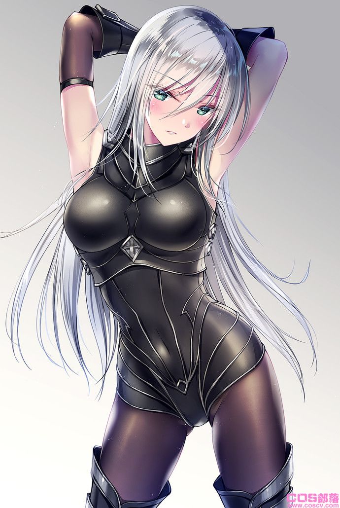 [动漫插画]二次元世界里的银发女子,很爱的插画美图特辑(图12)