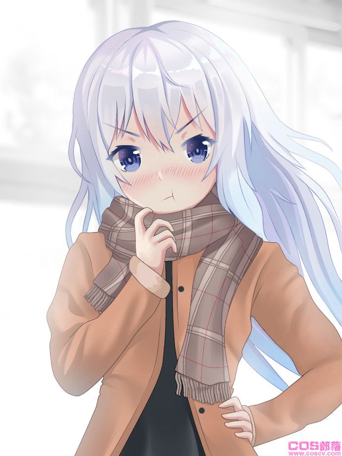 [动漫插画]二次元世界里的银发女子,很爱的插画美图特辑(图11)