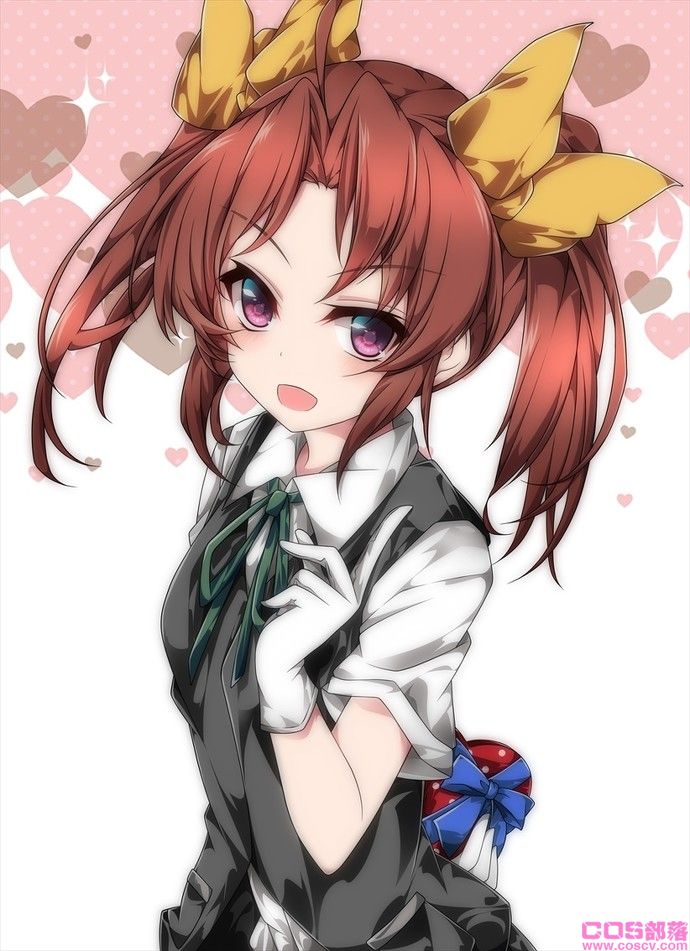 [动漫美图]看起来好柔软！棕发双马尾女孩插画特辑(图3)