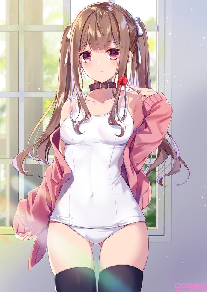 [动漫美图]看起来好柔软！棕发双马尾女孩插画特辑(图1)